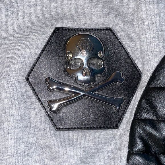Philipp Plein Homme Men's Gray Sweatshirt - Picture 7 of 16